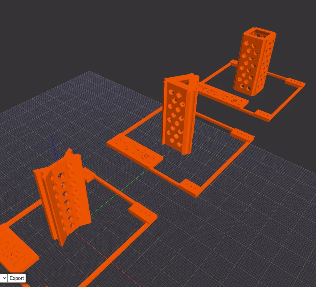 sw-jscad demo - joists