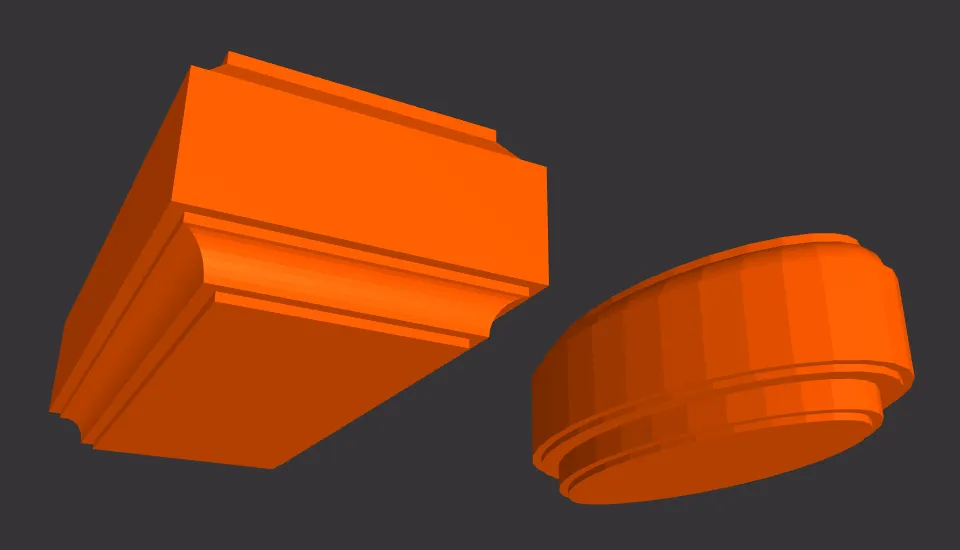 swcad-js - routed shapes 2