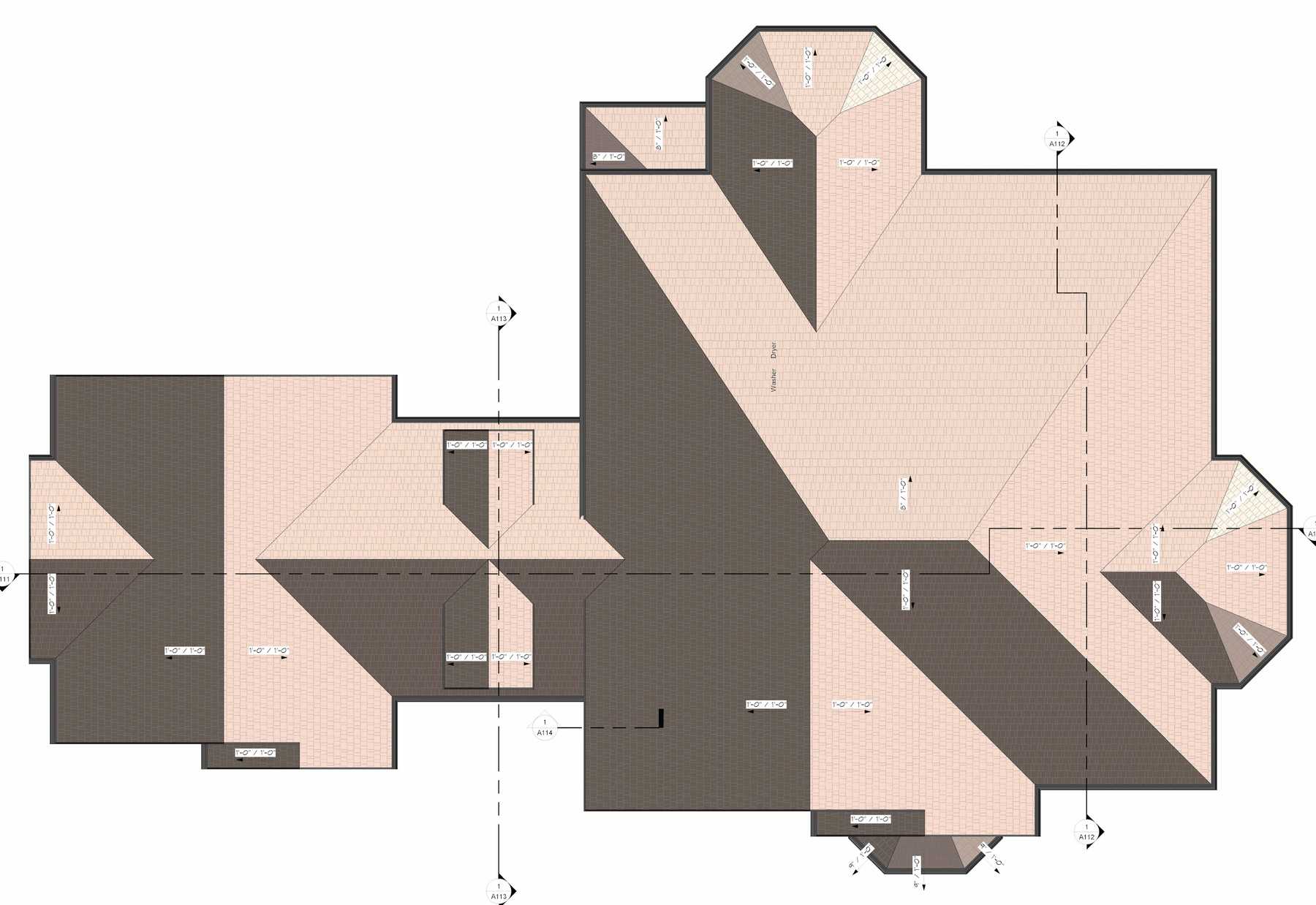 Manor House - roof plan